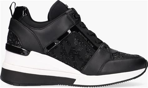 michael kors dames sneakers zwart|michael kors sneakers at macy's.